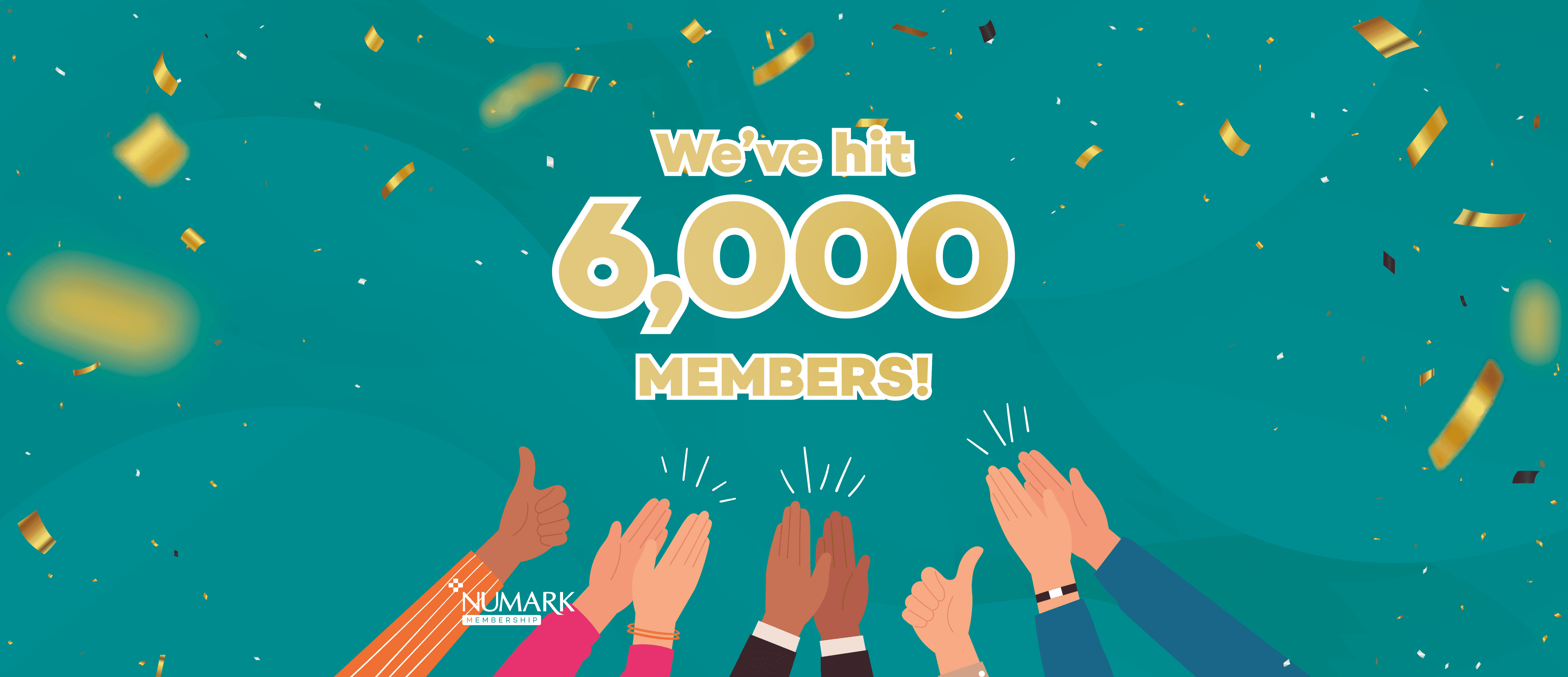 6000 member announcement