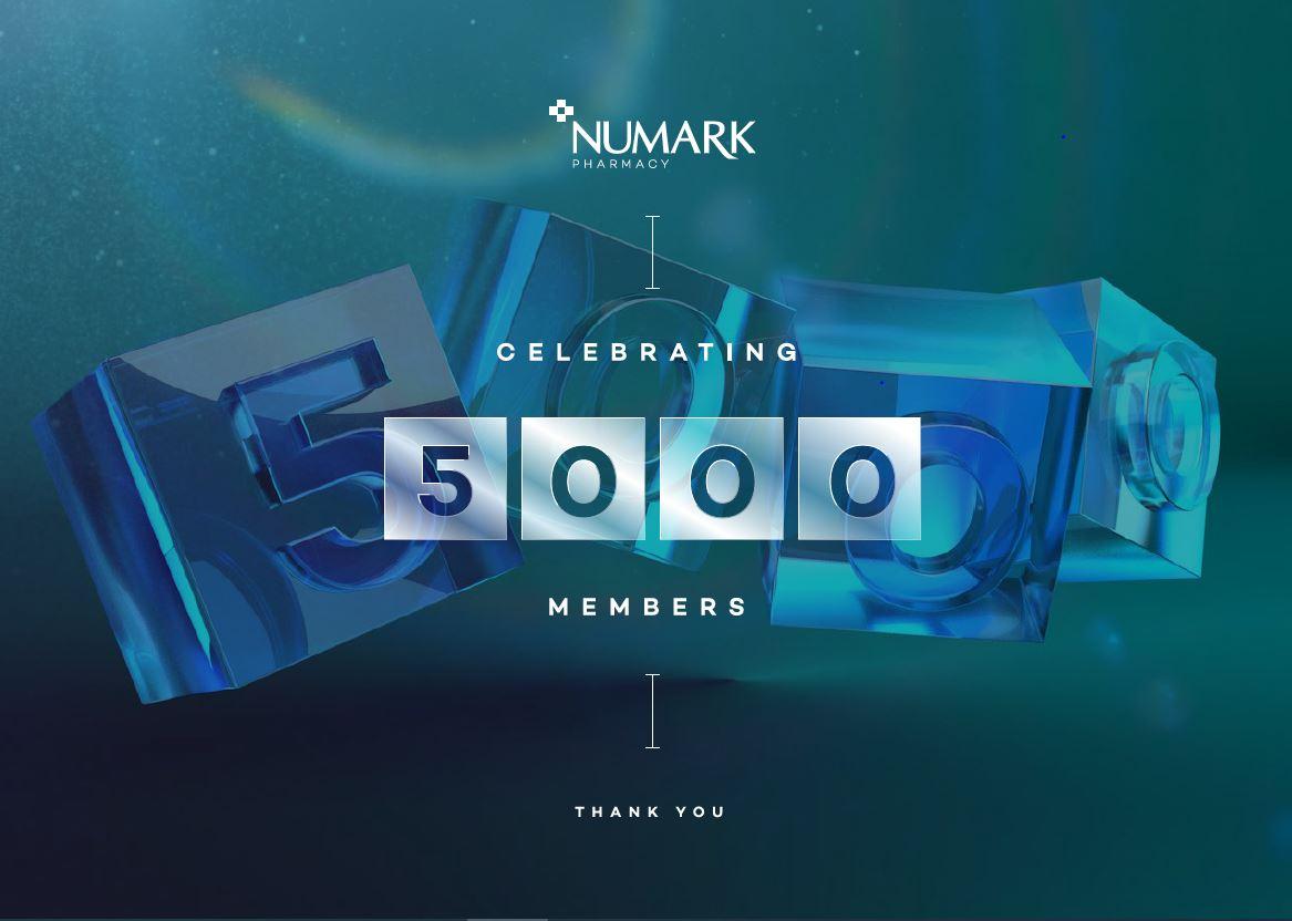 5000 members