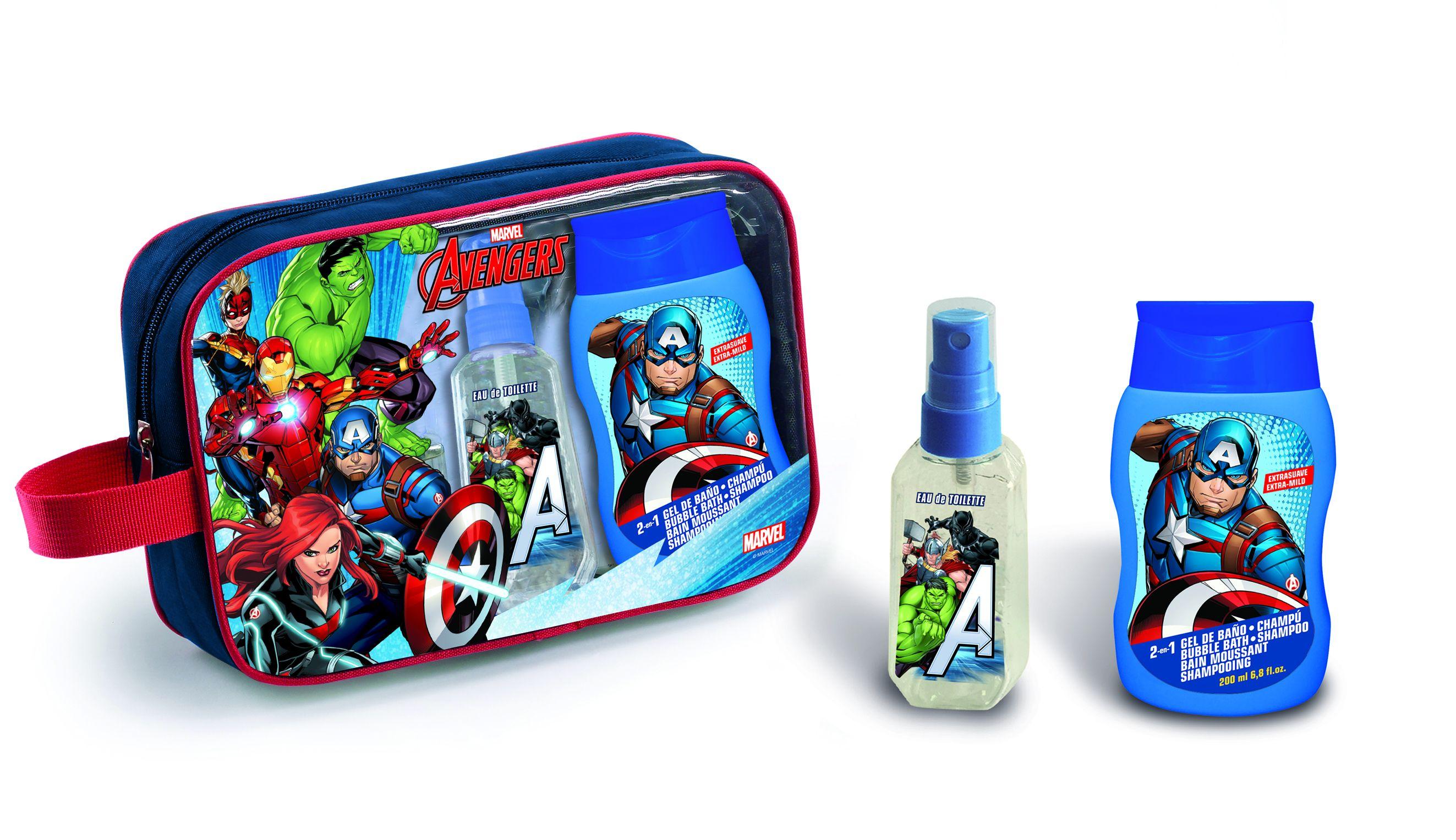 Avengers EDT 90ml & Gel 200ml Toilet bag!