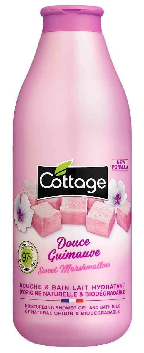 Moisturising Shower Gel & Bath Milk Sweet Marshmallow 750ml