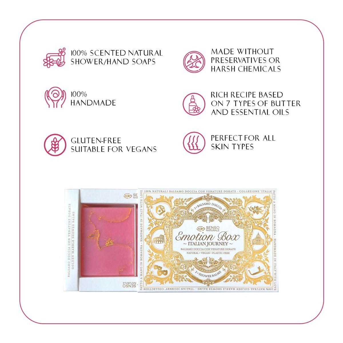 Emotion Box From Rome With Love 2 Shower Balms Gift Box