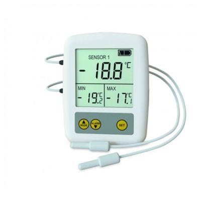 Denward Calibrated Dual Probe Dual Display Thermometer Ambient (Mhra Compliant)
