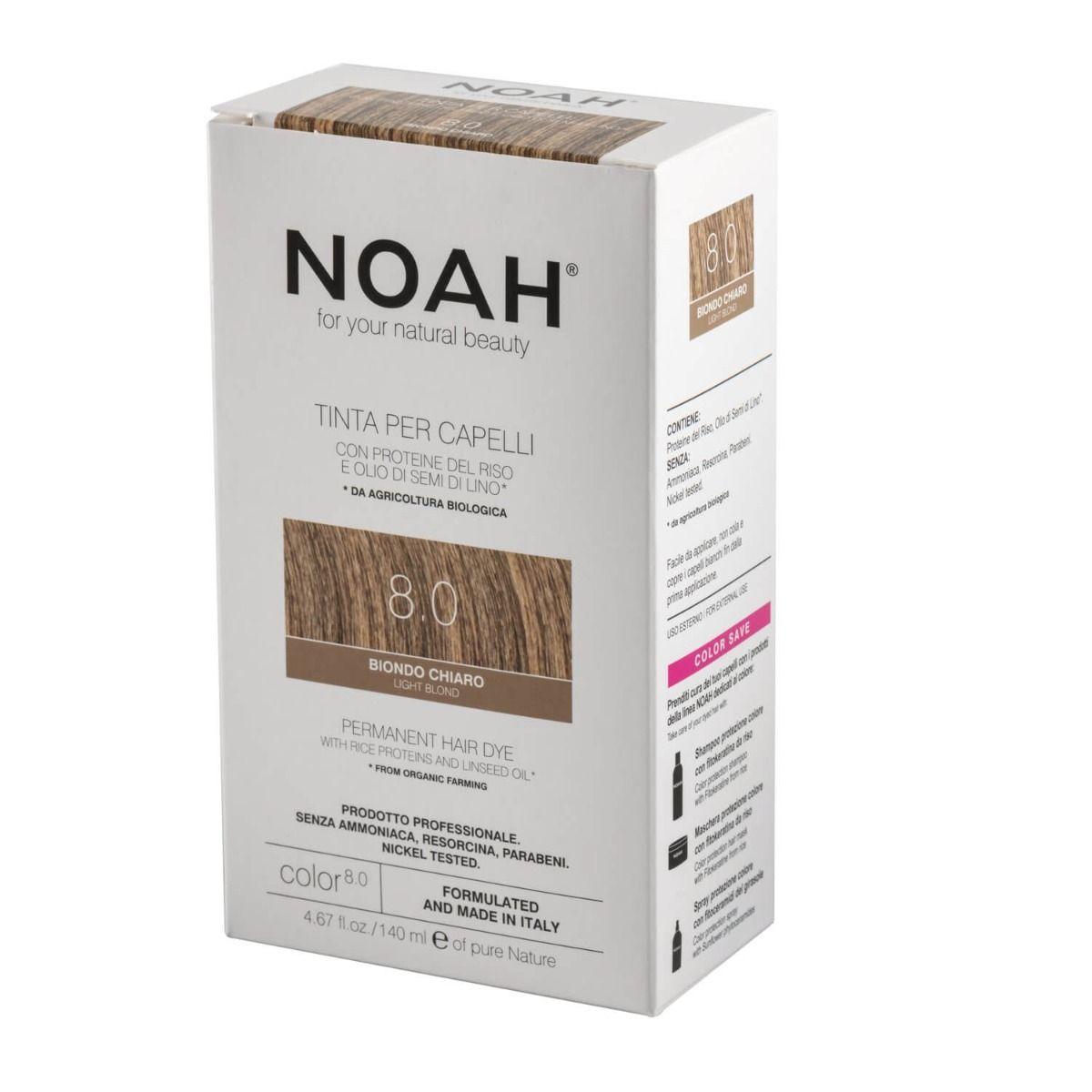 Noah 8.0 Permanent Hair Colour Light Blond  140ml