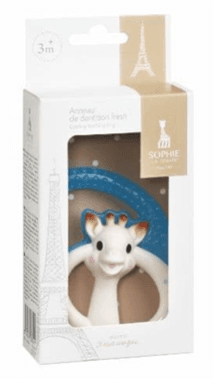 Sophie the Giraffe Cooling Teething Ring (Gift Box) from 3m+