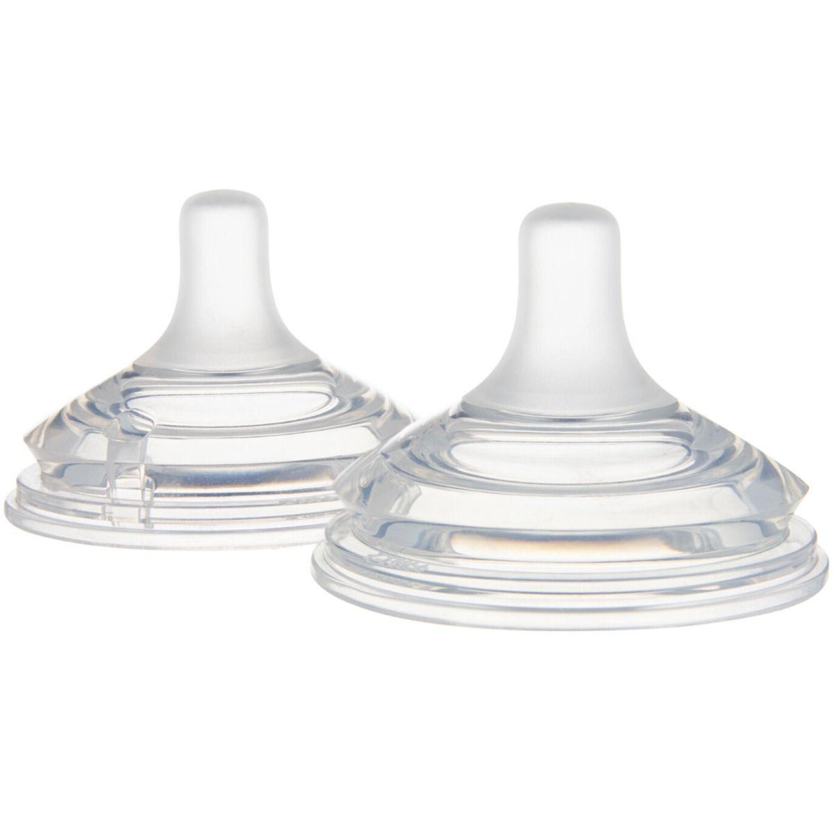 Canpol babies anti-colic dual-zone teat Natural Shape 12m+ 2 pcs