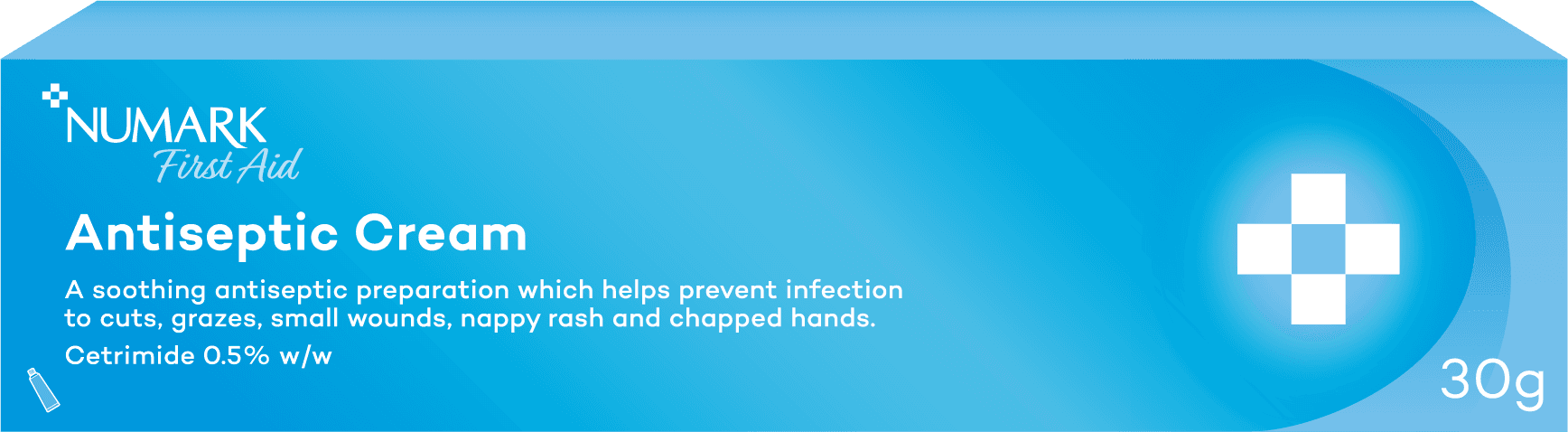 Numark (Tertiary) Antiseptic Cream 30g