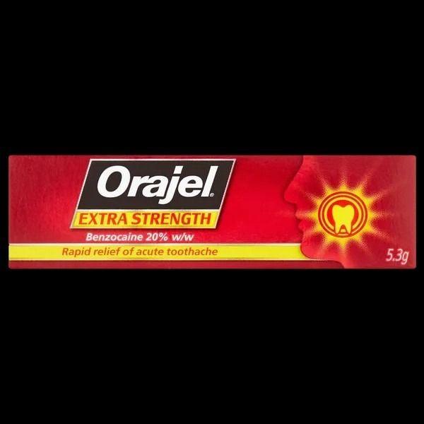 Orajel Dental Gel Extra Strength 5.3g