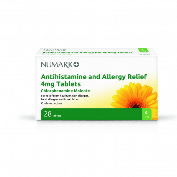 Numark (Tertiary) Antihistamine Tabs -  Chlorphenamine