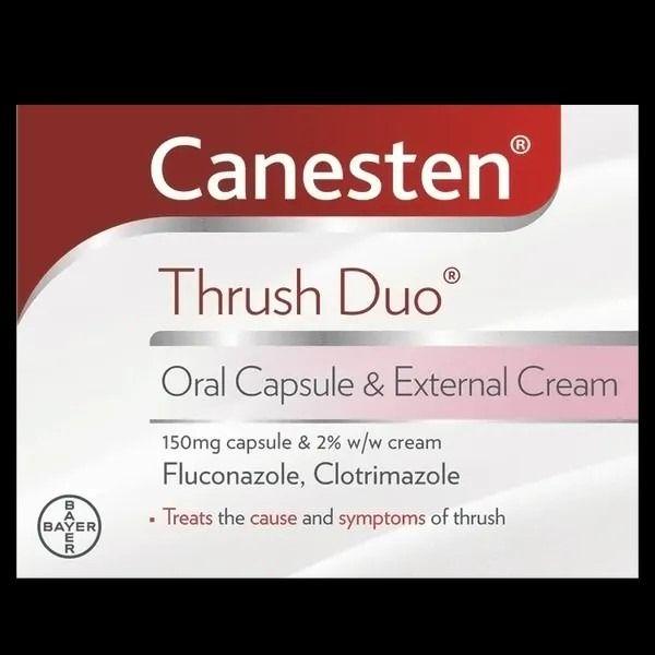Canesten Oral 150mg & Cream Duo duo