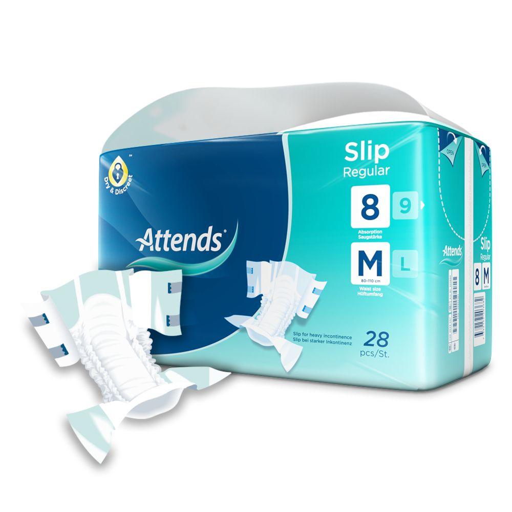 Attends Slip Regular 8, M