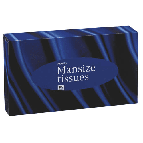 Numark (Tertiary) 2ply Mansize Tissues (Minimum order 24)