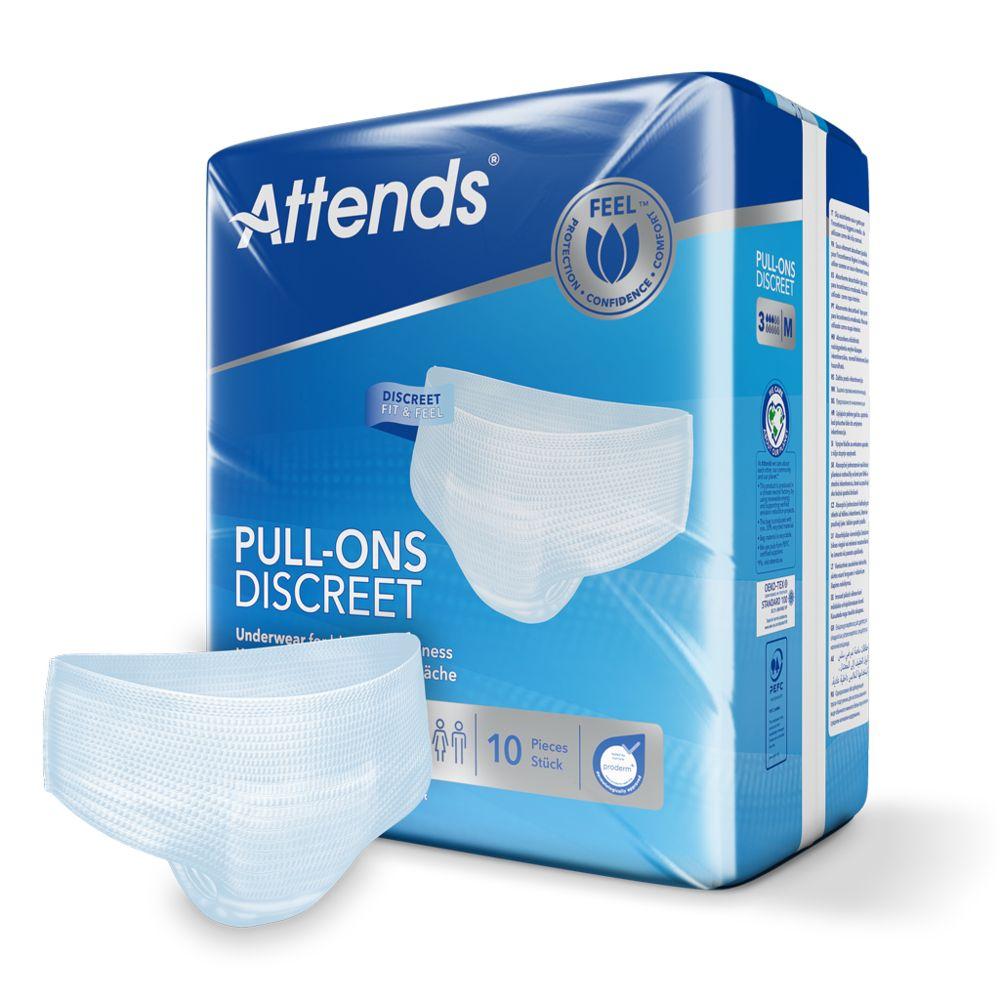 Attends Pull-Ons Discreet Underwear 3 M