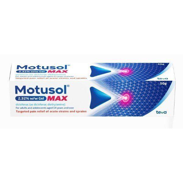 Motusol Gel 2.32% 50g