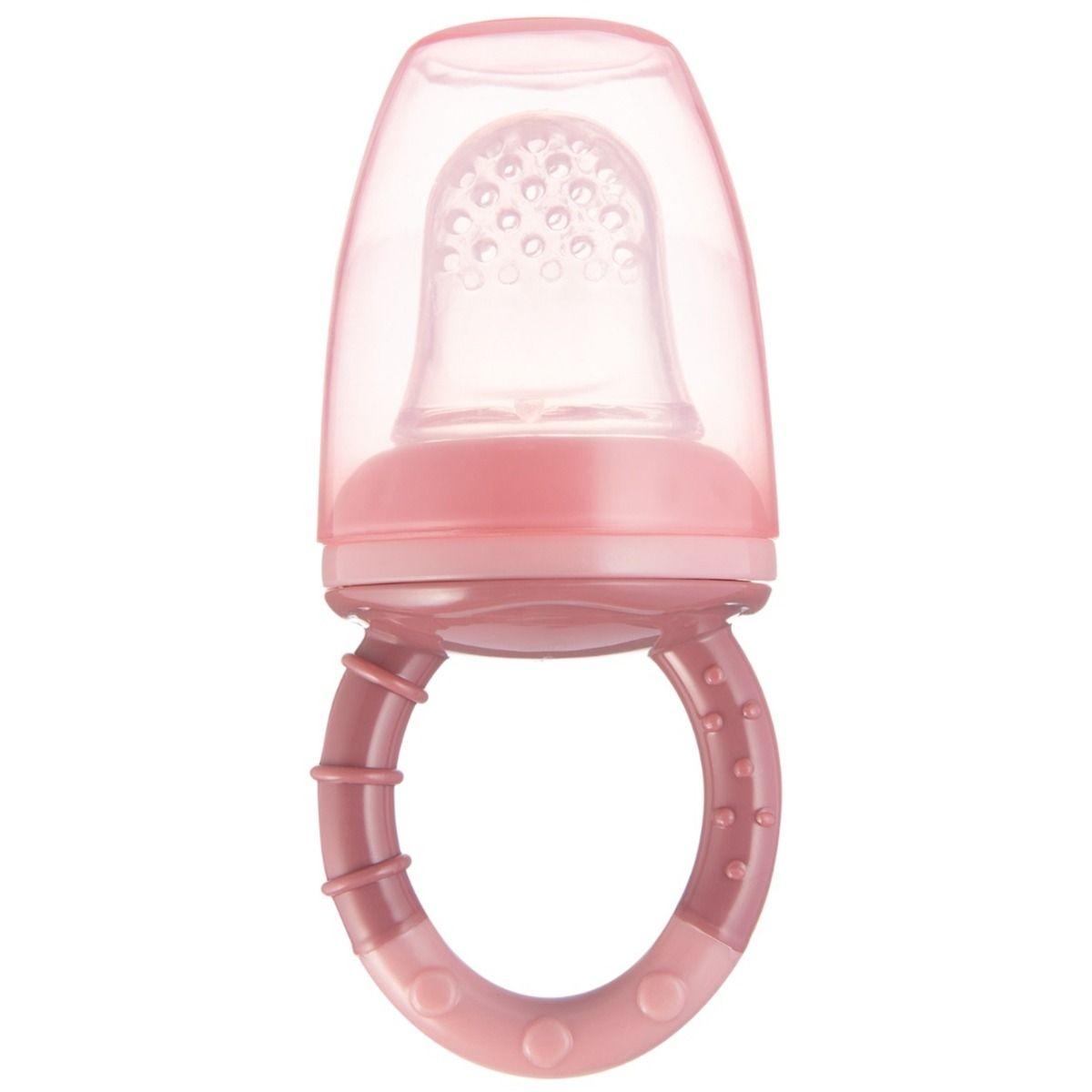 Canpol babies Silicone Fresh Food Feeder pink