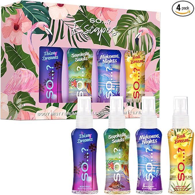 So…? Escapes Body Mist 4x50ml