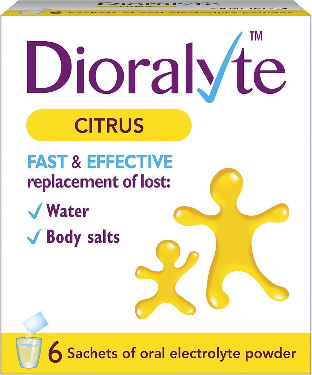 Dioralyte Sachets Citrus 6