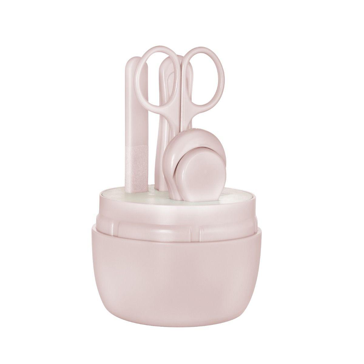 Canpol babies Nail Care Set for Babies and Children Pink