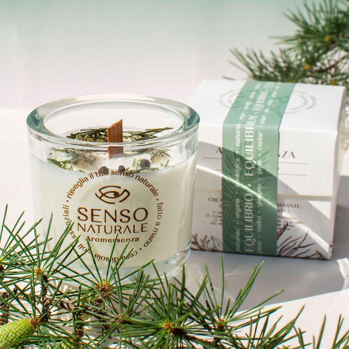 Aromatherapy Balance Soy Wax Candle and Wooden Wick 140g