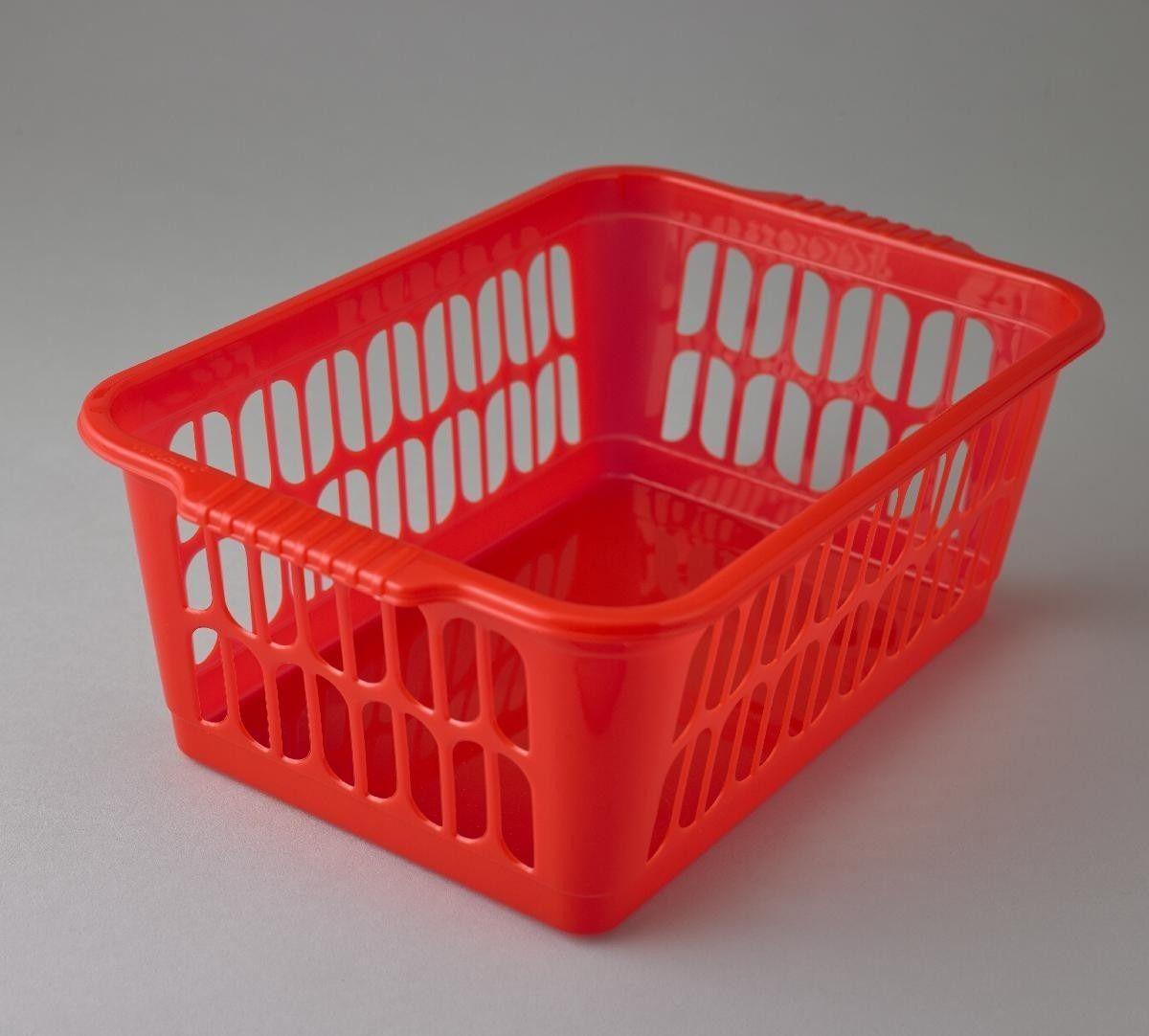 Red Prescription Basket - Pkd 5 - Medium