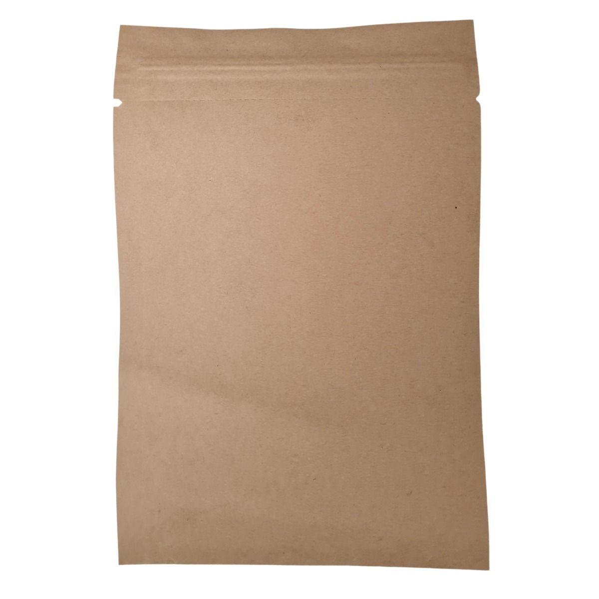 BPG12 Brown Paper Resealable Bags h279xw203mm