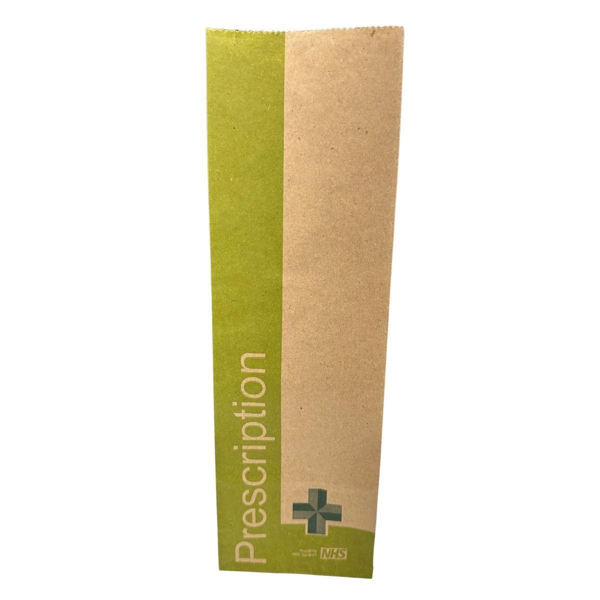 ProPac  NHS Paper Brown Prescription Bags - h280 x w90 x g50mm