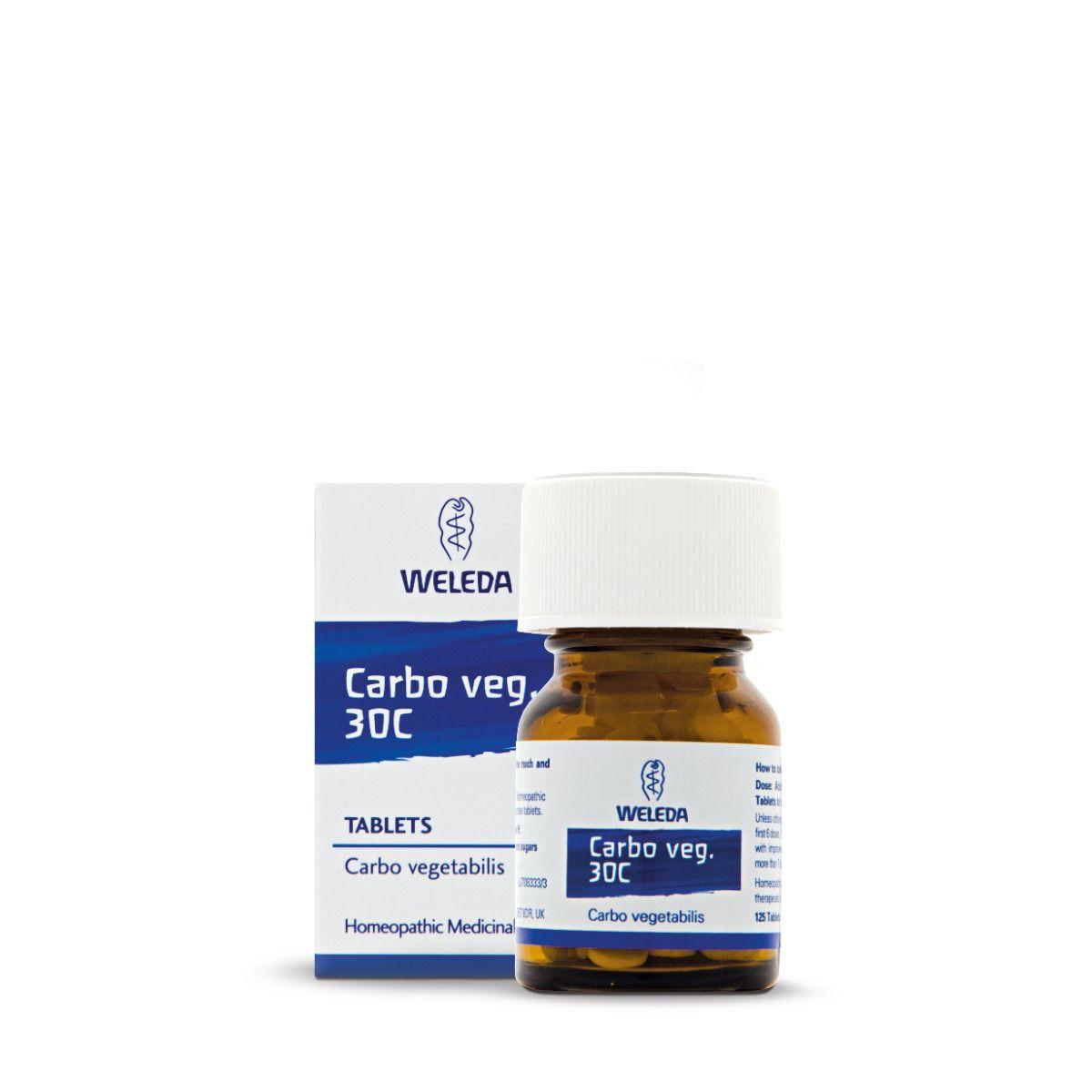 Weleda Carbo Veg. 30 Tablets