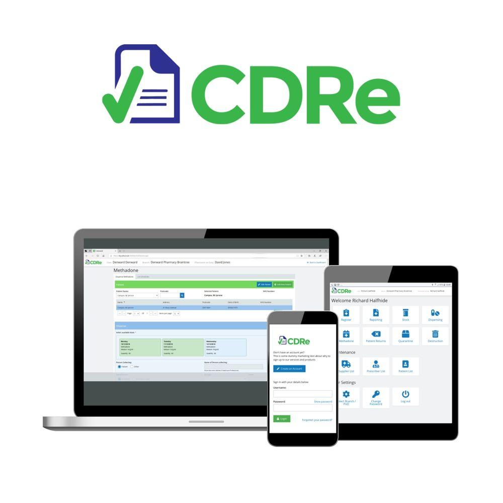 Denward Cdre Electronic Controlled Drug Register Inc Methadone