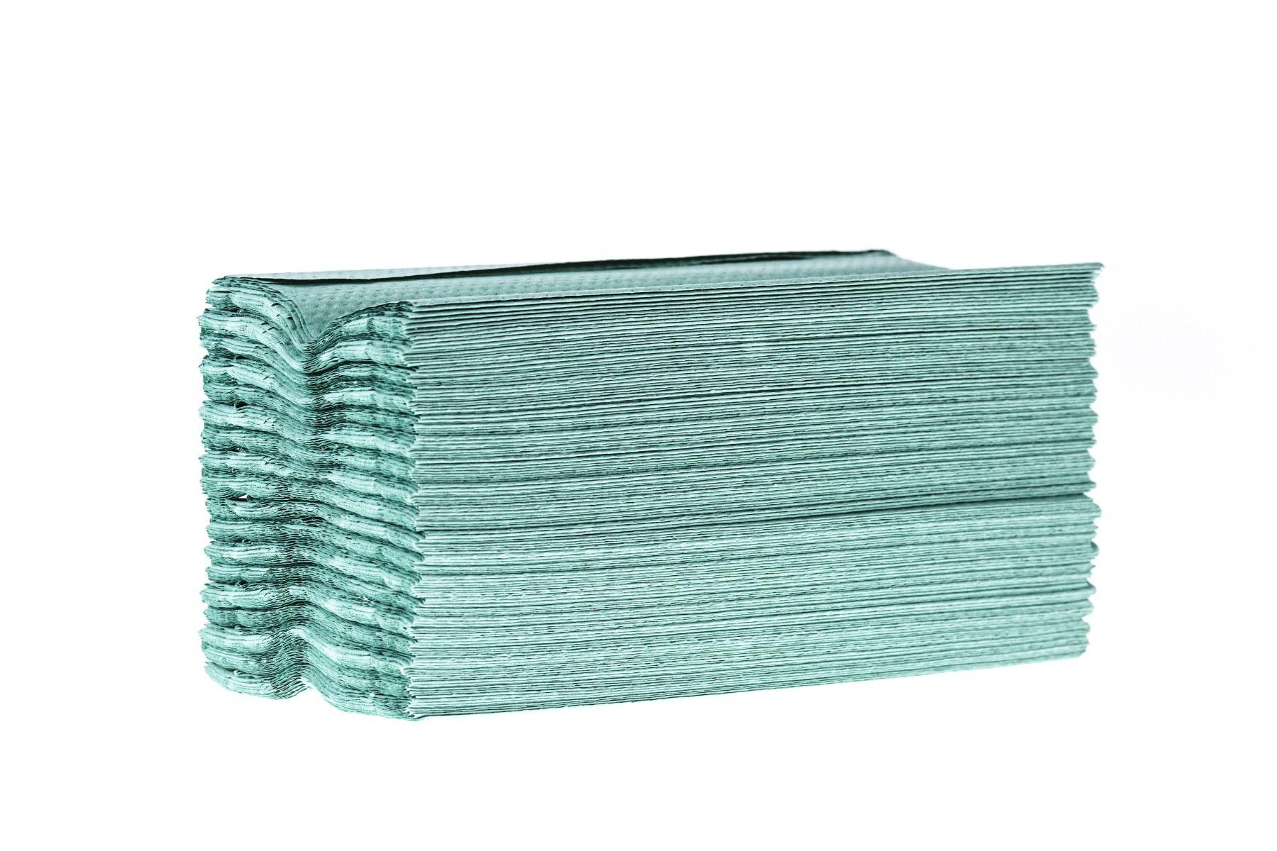 CFG01 Green C-Fold Hand Towel 1 Ply