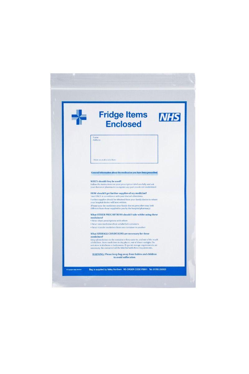 FB811-R ProPac Fridge Item Resealable Bag h279xw203mm