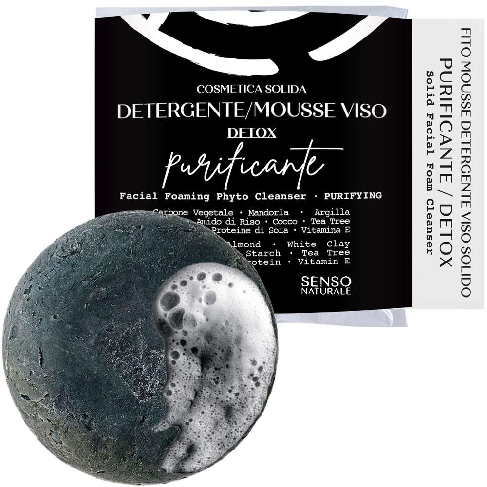 Solid Face Detox Phyto Mousse Face Cleanser 28g