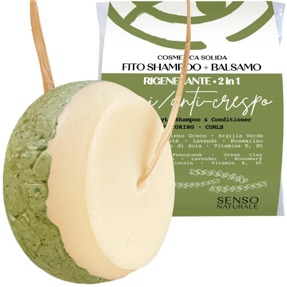 Solid Phyto Regenerating Shampoo & Conditioner 75g