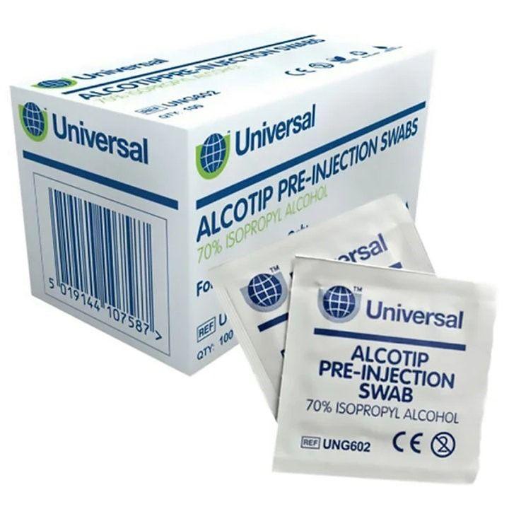 Alcotip Pre Injection Swabs (100) x20