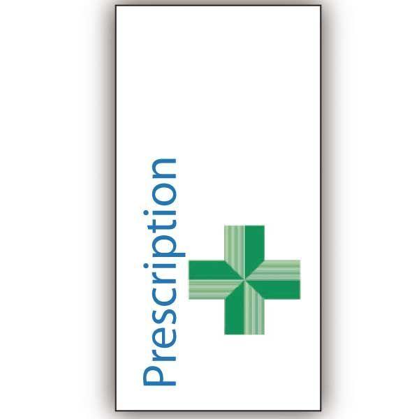 Fortuna Paper Prescription Bags 317x100x152mm (1000Pcs) OR70