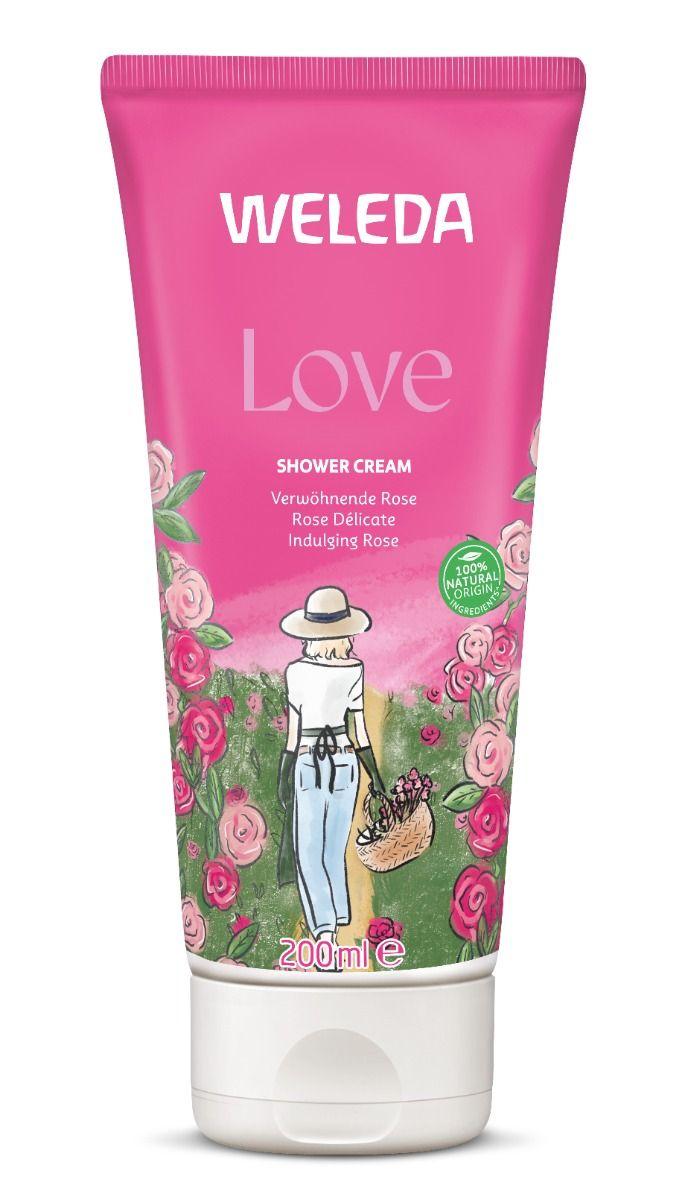 Weleda Love Shower Cream Rose
