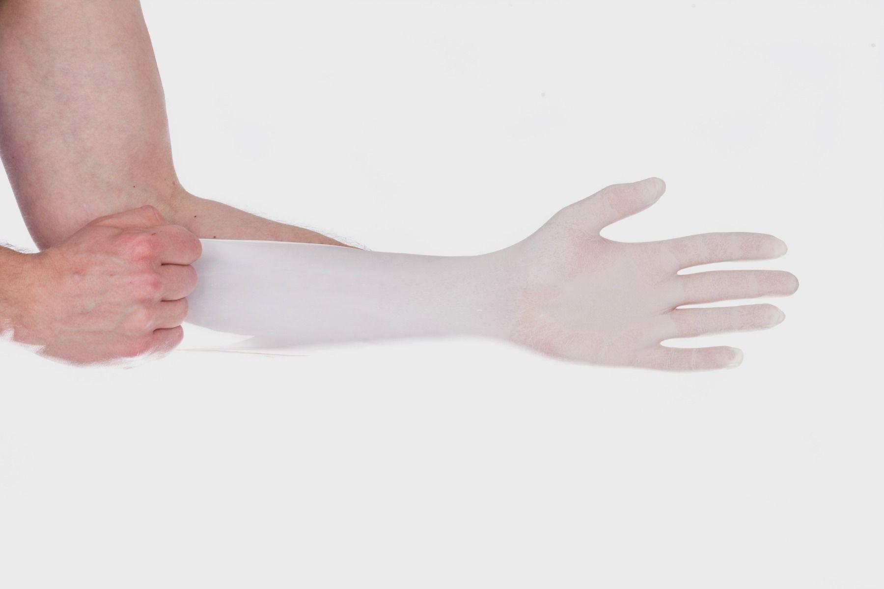 LPFM Latex Powder-Free Gloves M