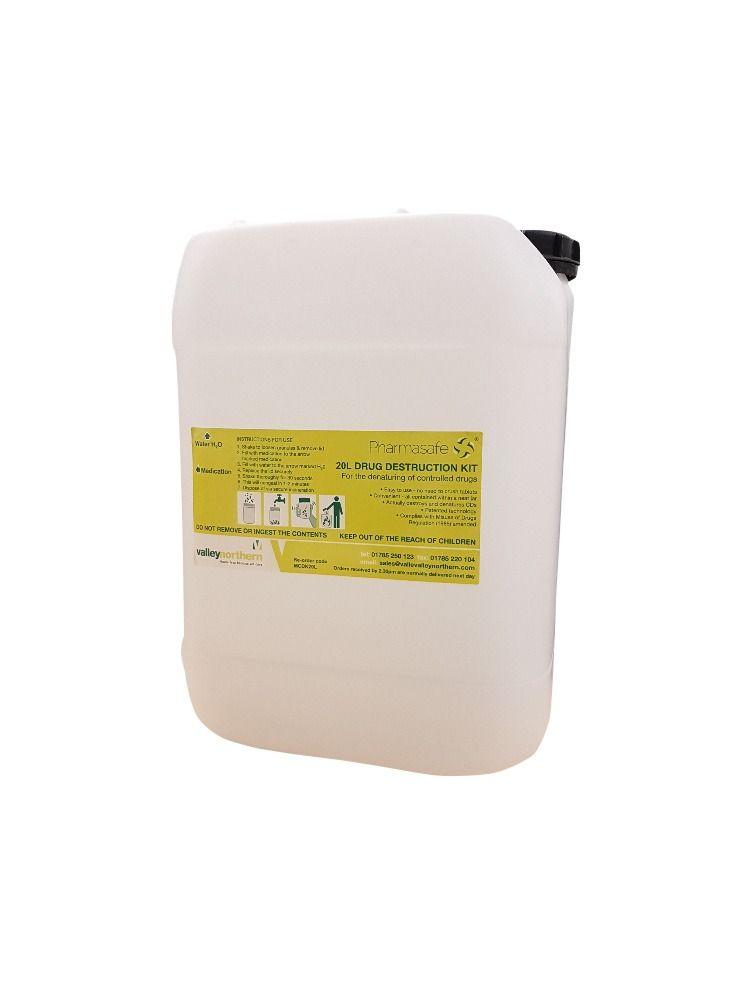 Pharmasafe Controlled Drug Denaturing Destruction Kit - 20L