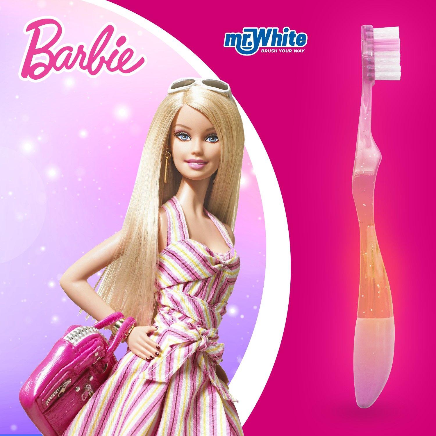 Barbie Assorted Kids Battery-Powered Flashing Toothbrush  for Kids age 3+