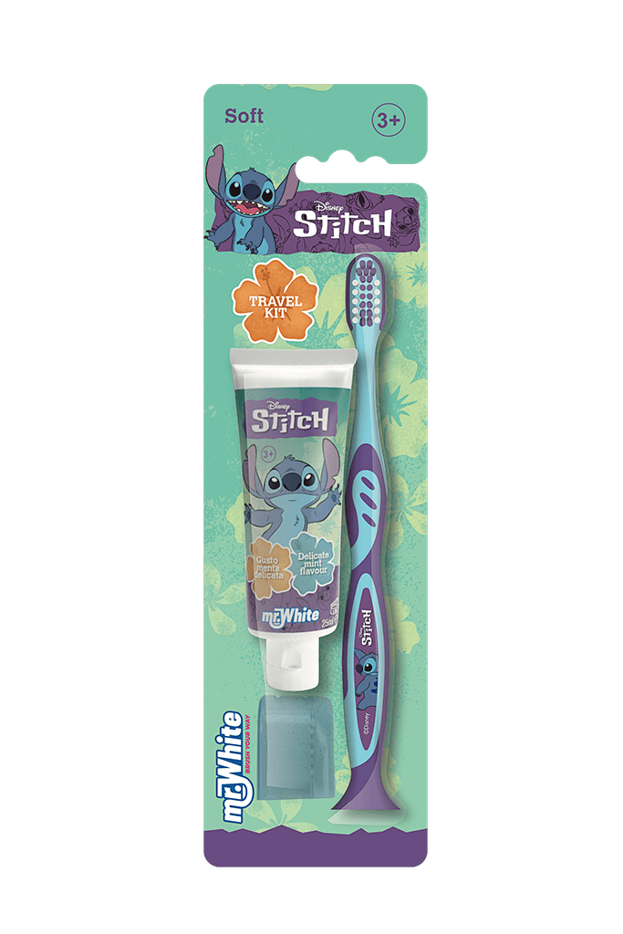 Stitch Dental Travel Kit dor Kids age 3+