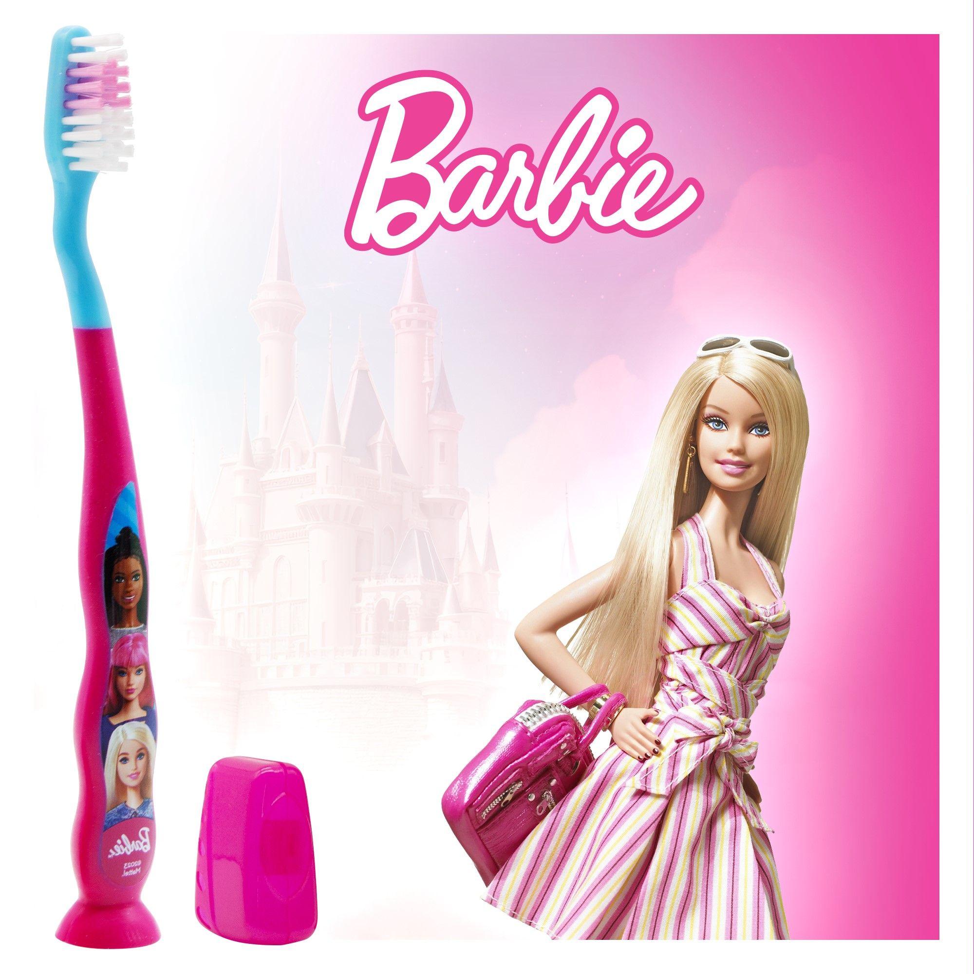 Barbie Manual Toothbrush Kids age 4+!