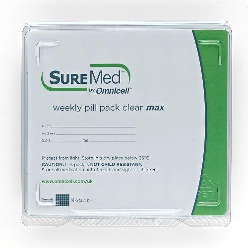 XL01 Weekly Pill Pack Clear MAX (100)