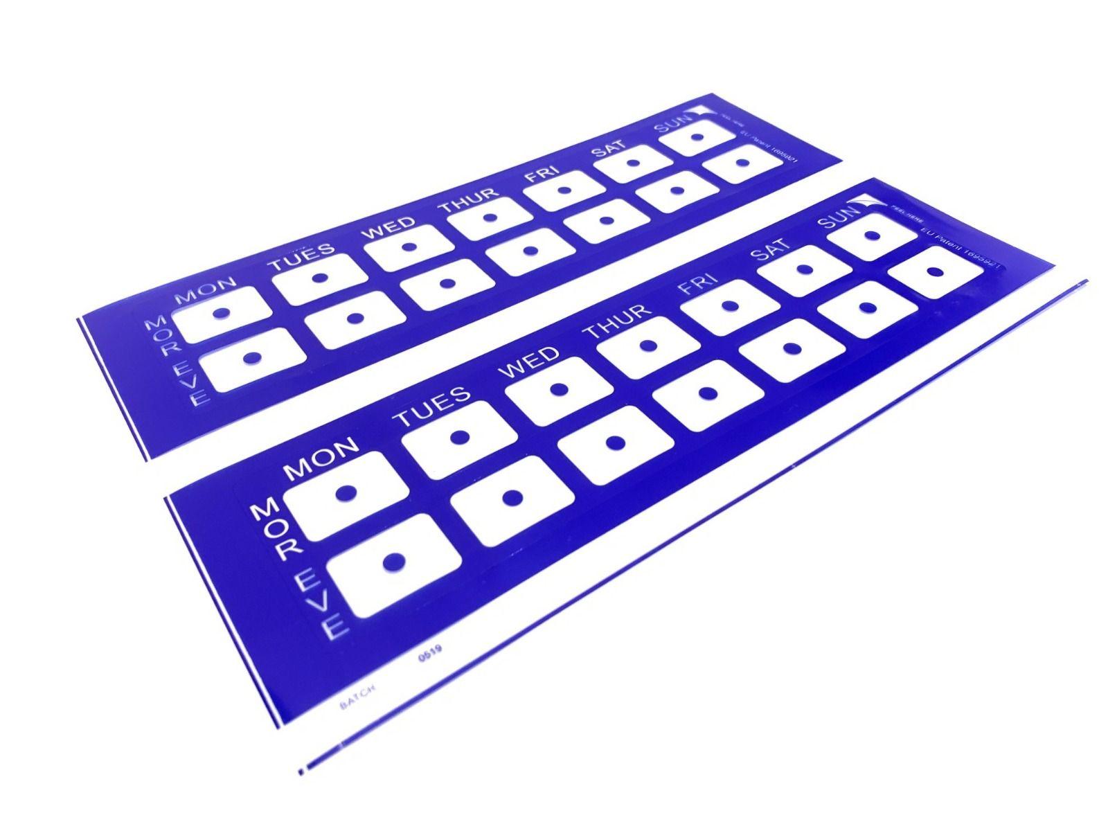 N85-D WPP CLEAR DUO DISPOSABLE PERF SEAL (100)