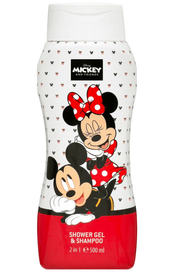 Mickey & Minnie Shower Gel & Shampoo 500 ml