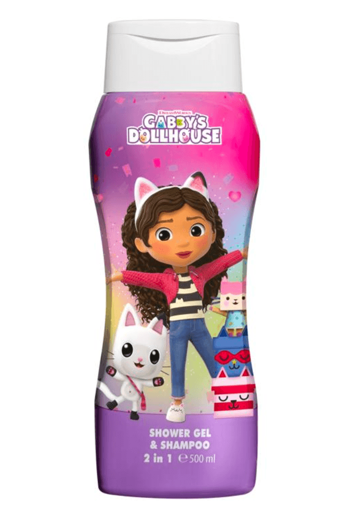 Gabby's Dollhouse Shower Gel & Shampoo 500 ml