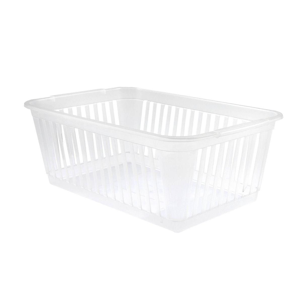 PB280-WH(1) Baskets-White Plastic 300x190x110mm