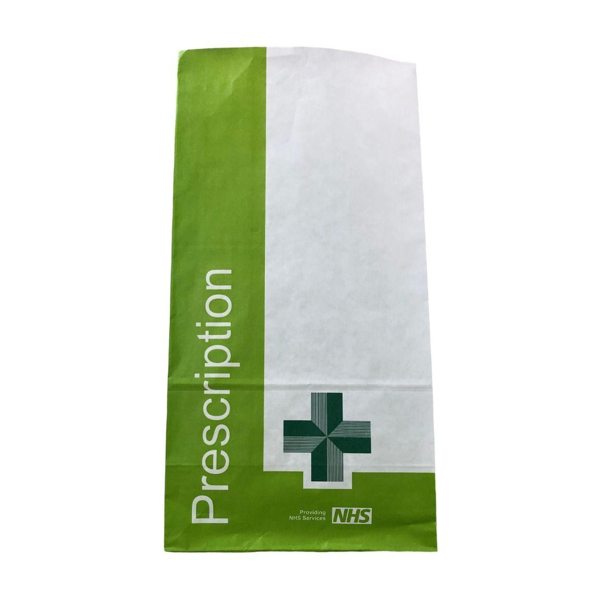 ProPac  NHS Paper Prescription Bags - h340 x w180 x g110mm
