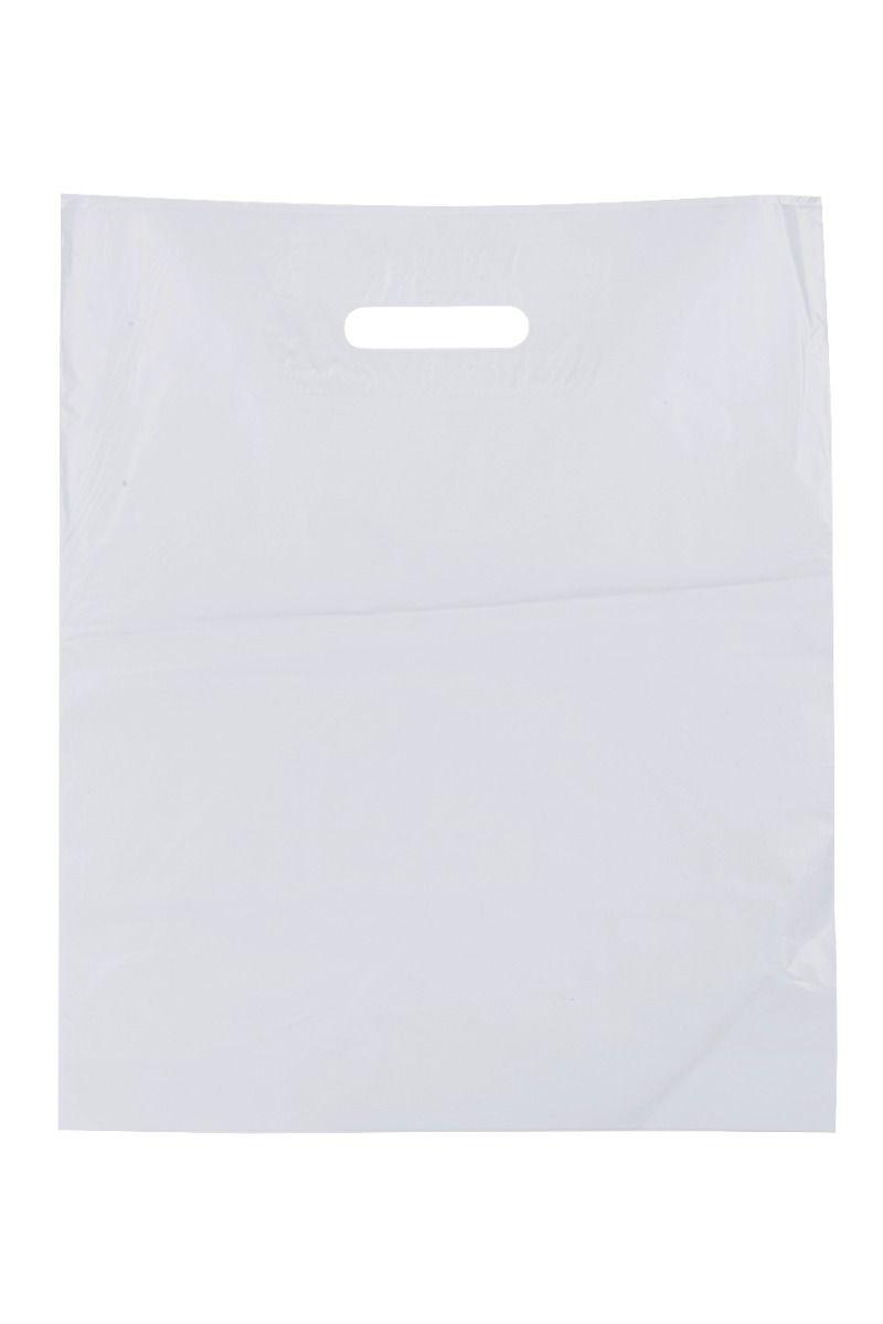 ProPac  White Carrier Bags - 450 x 370 x 72mm