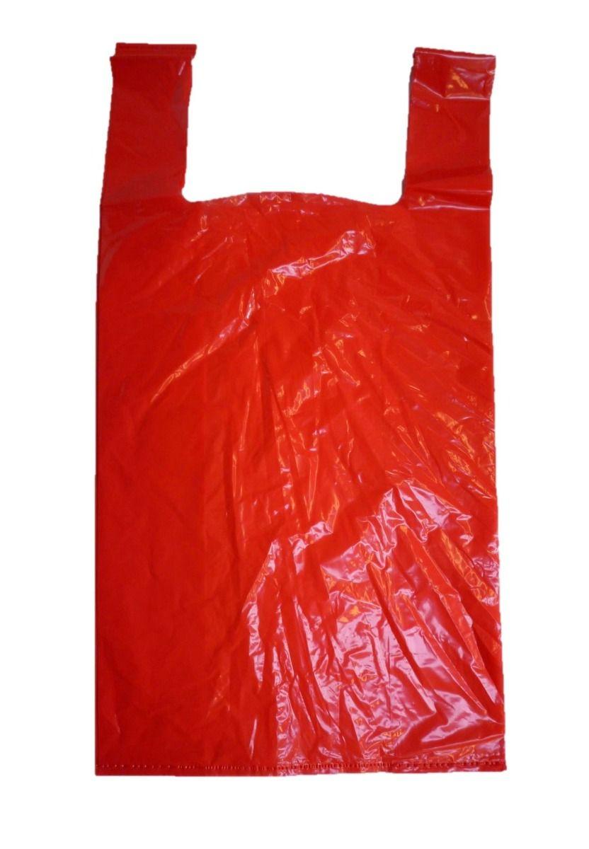 Bags - Red Carrier Bags h533 x w279 x g150mm