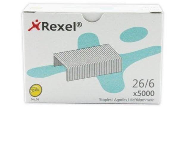 Rexel Choices No 56 Staples 6mm (Pack of 5000) 6025