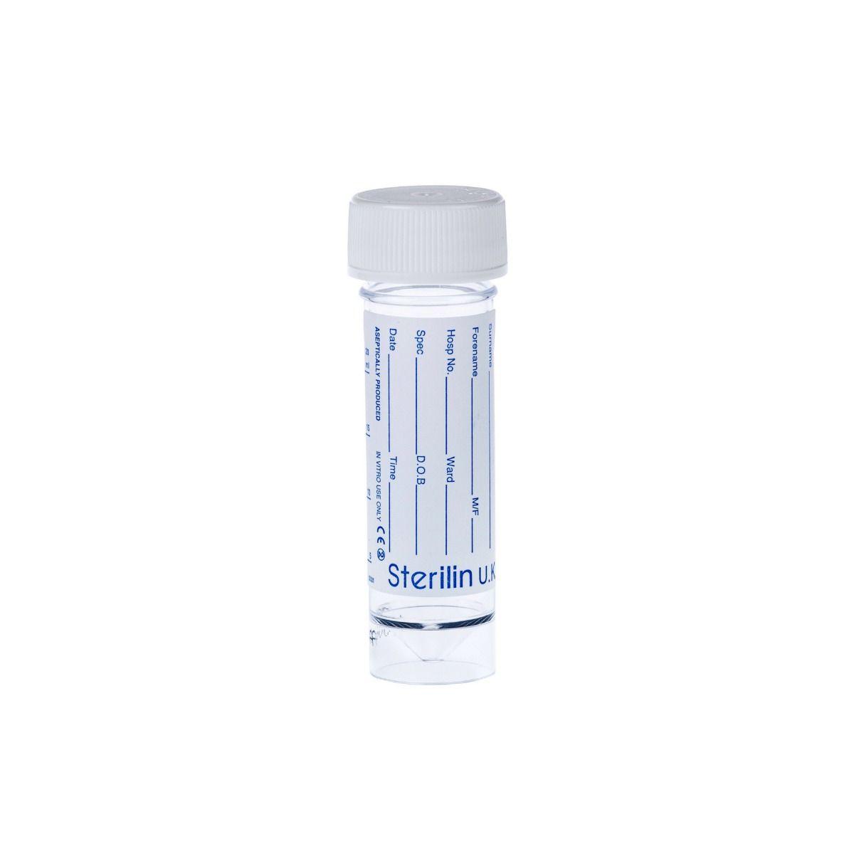 Precision  Sample Bottles - 30ml Universal Specimen Urine Container