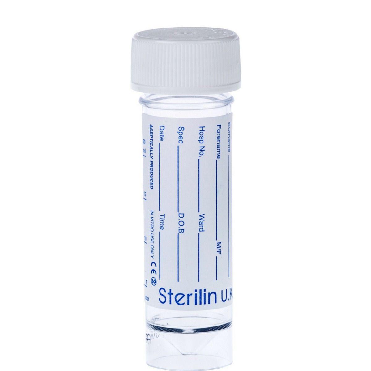 Precision  Bulk 4x100 Sample Bottles - 30ml  Universal Specimen Urine Container